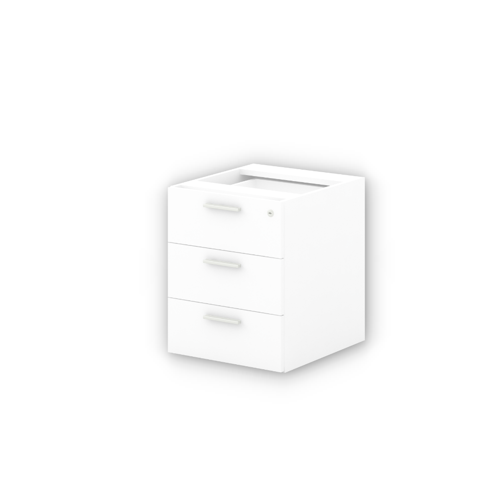 SH3 Fixed Pedestal 3 Drawer